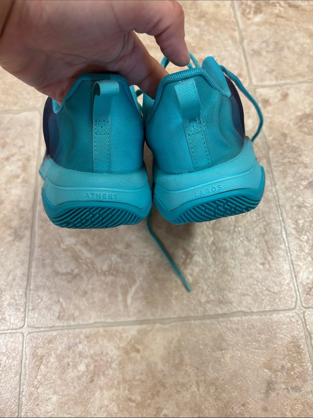 Nike basketball kids shoes size 5Y - Picture 8 of 10